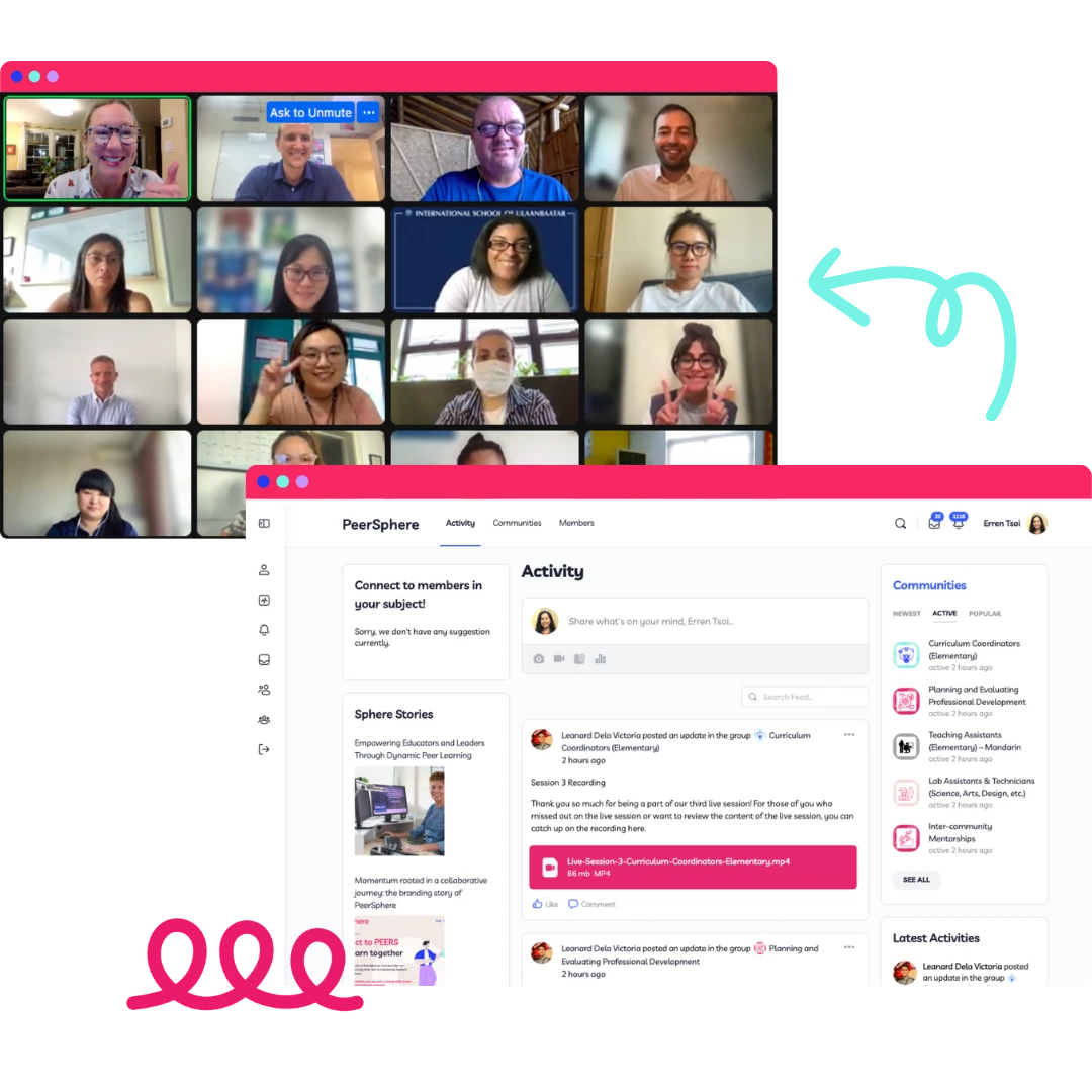 Peer Learning Communities Banner